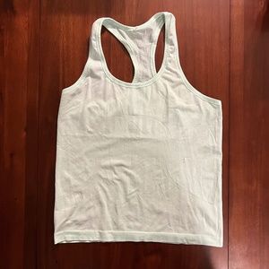 Lululemon Athletica- Swiftly Tech Racerback Tank Top 2.0- Size 12- Light Blue